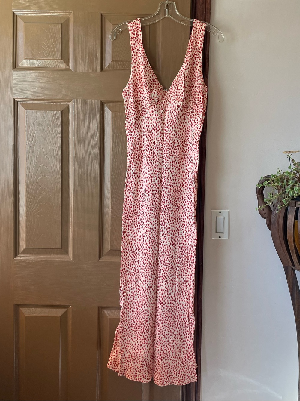 Reformation Cherry Dress M